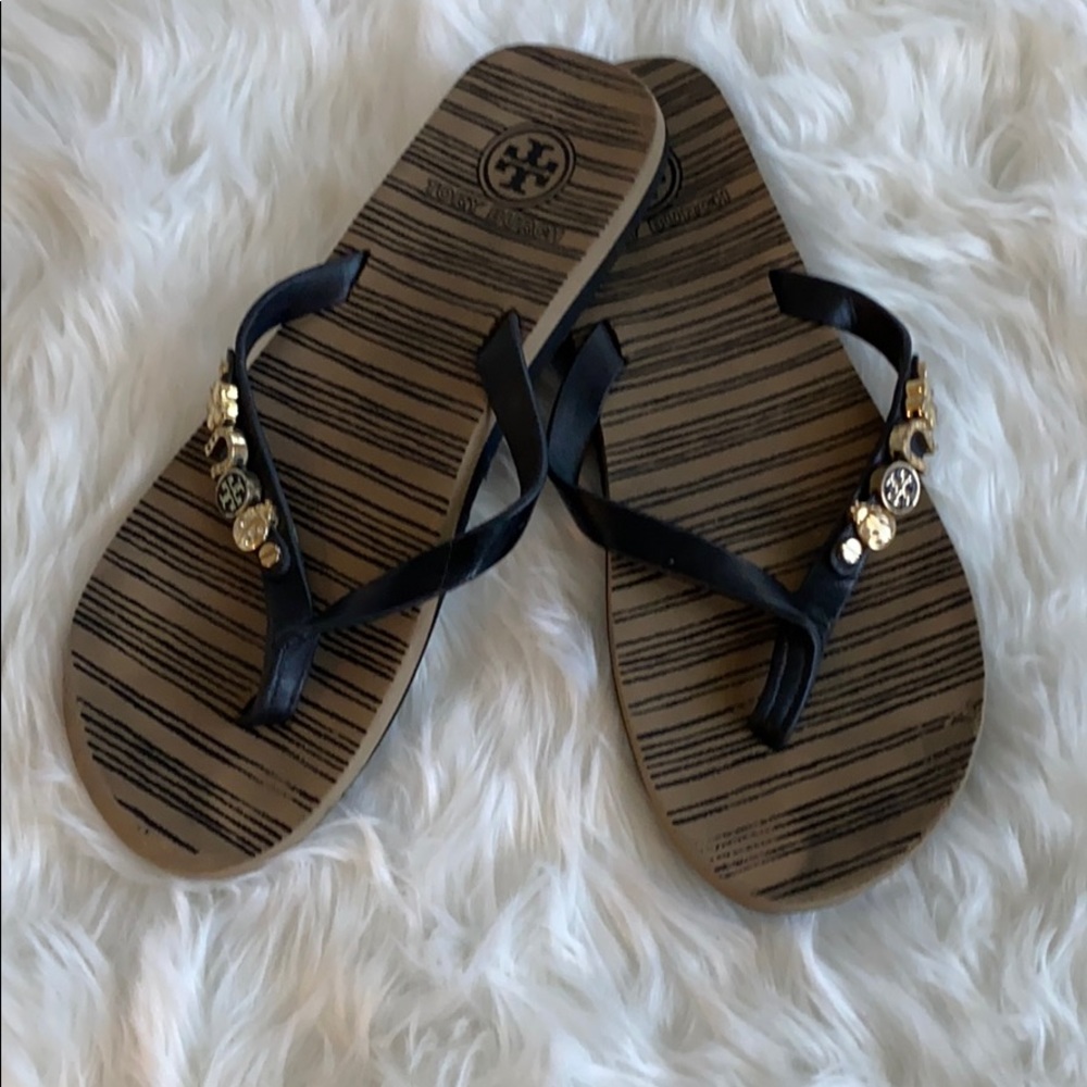 😍🧜‍♀️Tory Burch Flip Flops🌹💜
